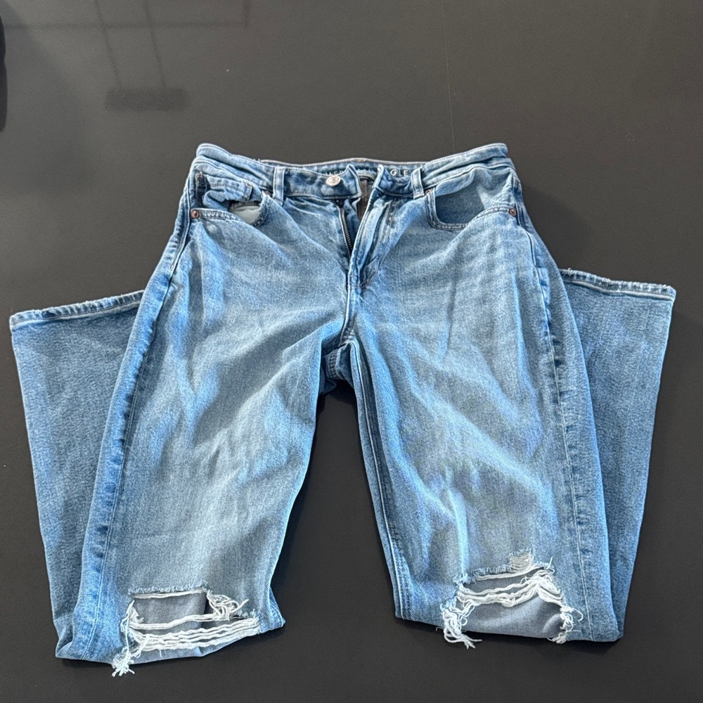 American Eagle Strigid Mom Jean size 2 long